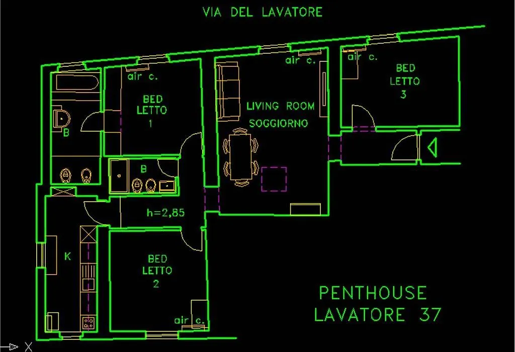 Appartamento Lavatore-1